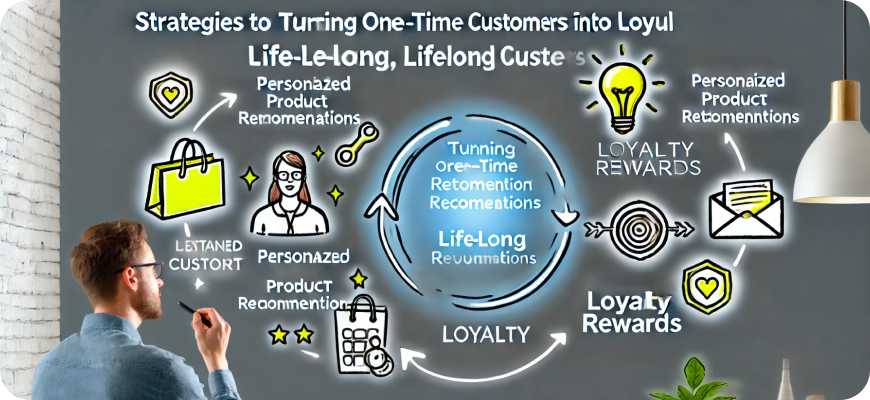 Turning one time customer to loyal lifelong one